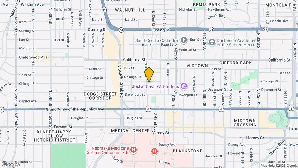 4182 Wakeley St Map and Location Details
