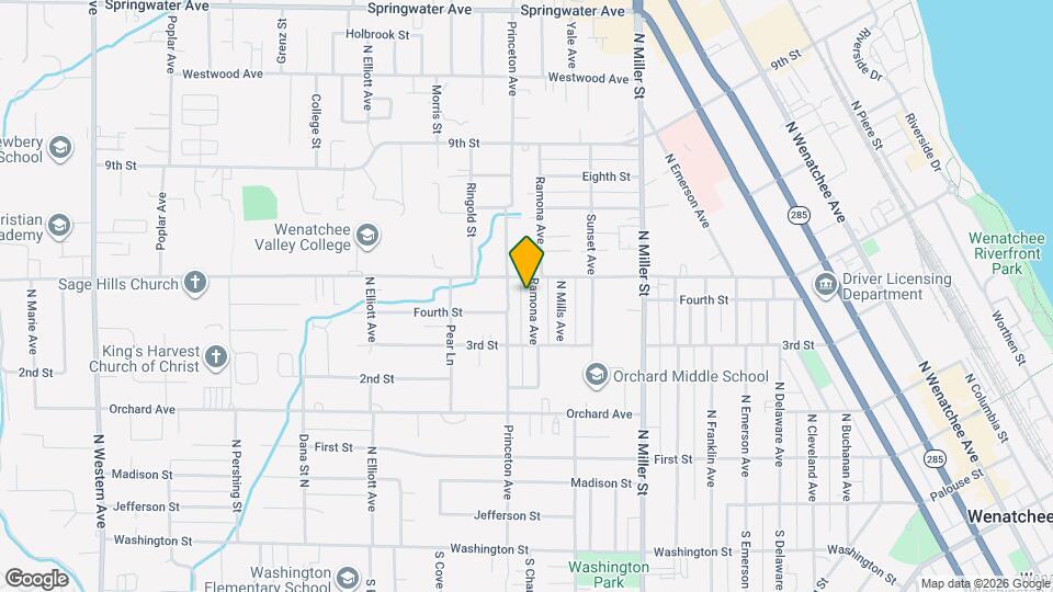 408 Ramona Ave Map and Location Details