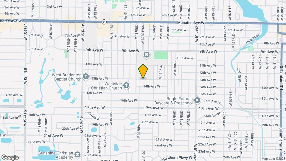 3305 13th Ave W Map and Location Details