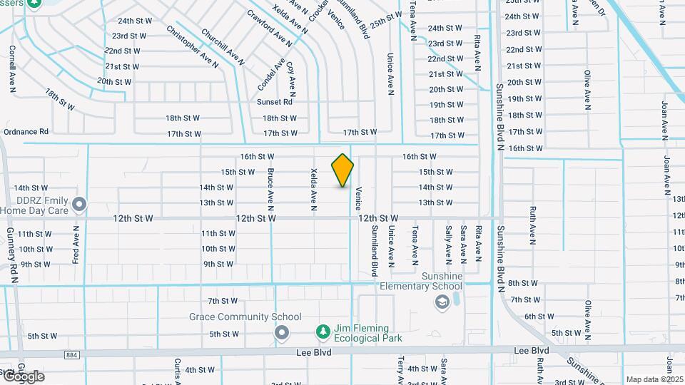 3703 14th St W Map and Location Details