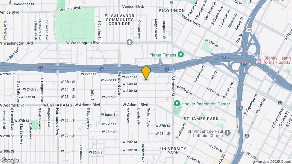 1349 W 23rd St Map and Location Details
