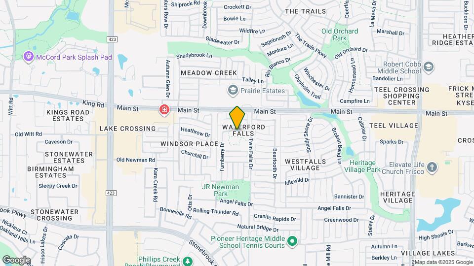 1411 Royal Oaks Dr Map and Location Details