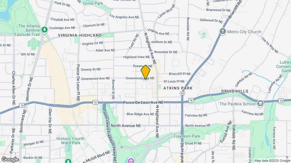 1009 Greenwood Ave NE Map and Location Details