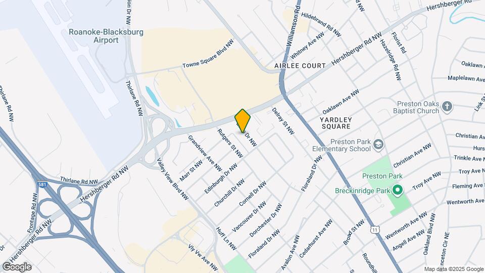 4832 Eden Dr NW Map and Location Details