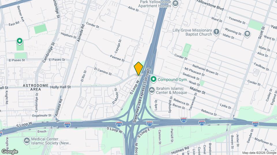 3292 Holly Hall St Map and Location Details