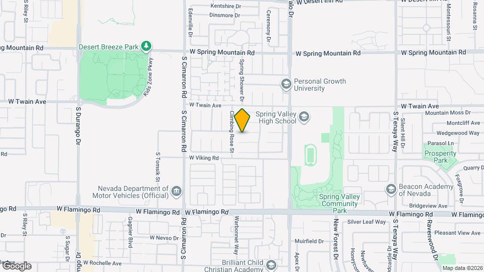 7987 Sky Birch Ct Mapa y Detalles de la Ubicación