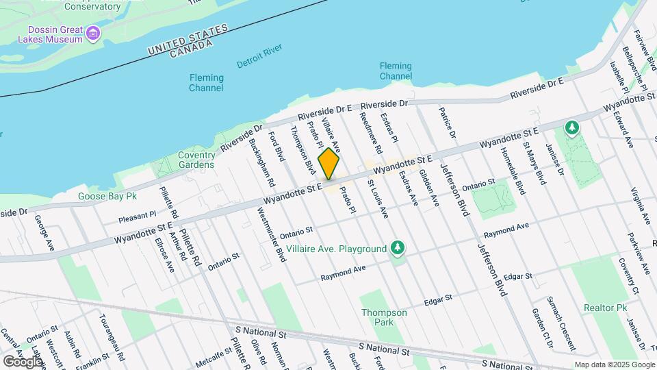 5435 Wyandotte St E Map and Location Details