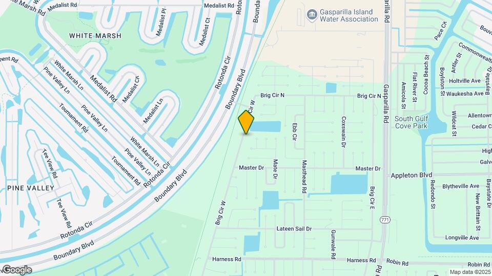 242 Brig Cir W Map and Location Details