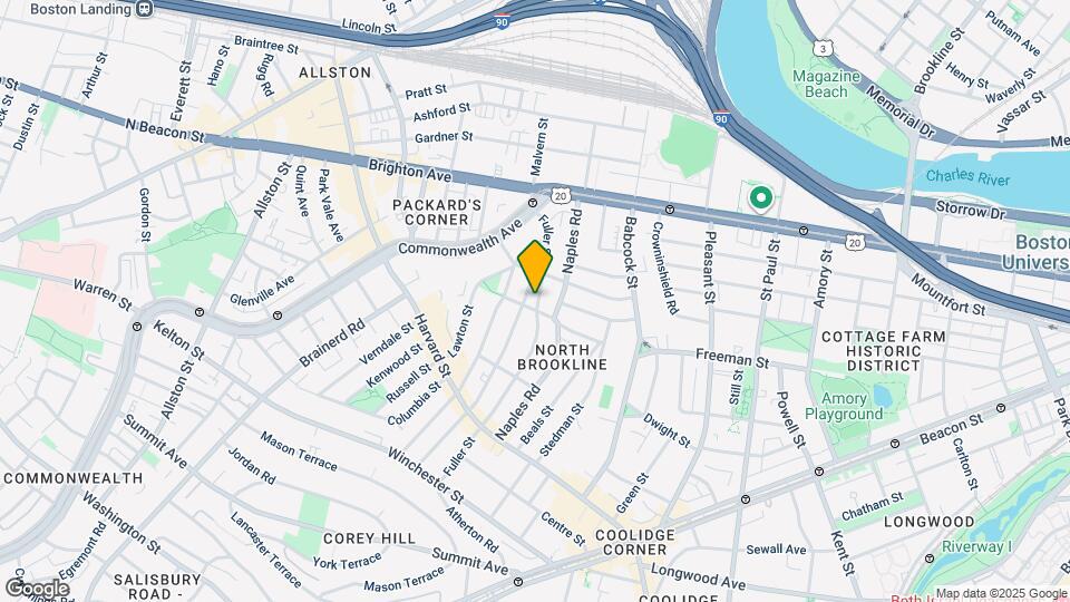 162 Fuller St, Unit 2 Map and Location Details