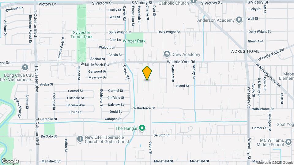 6709 Bethune Dr Map and Location Details