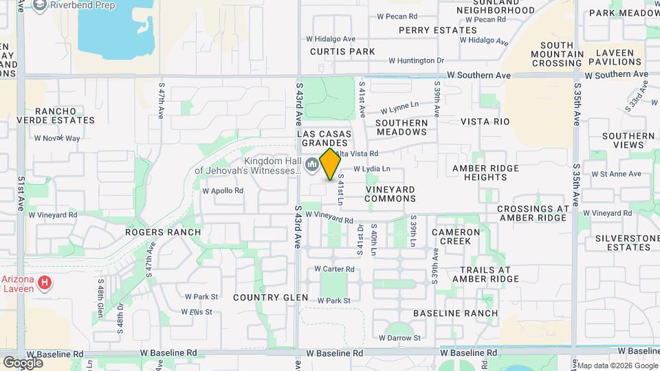 6619 S 42nd Dr Mapa y Detalles de la Ubicación