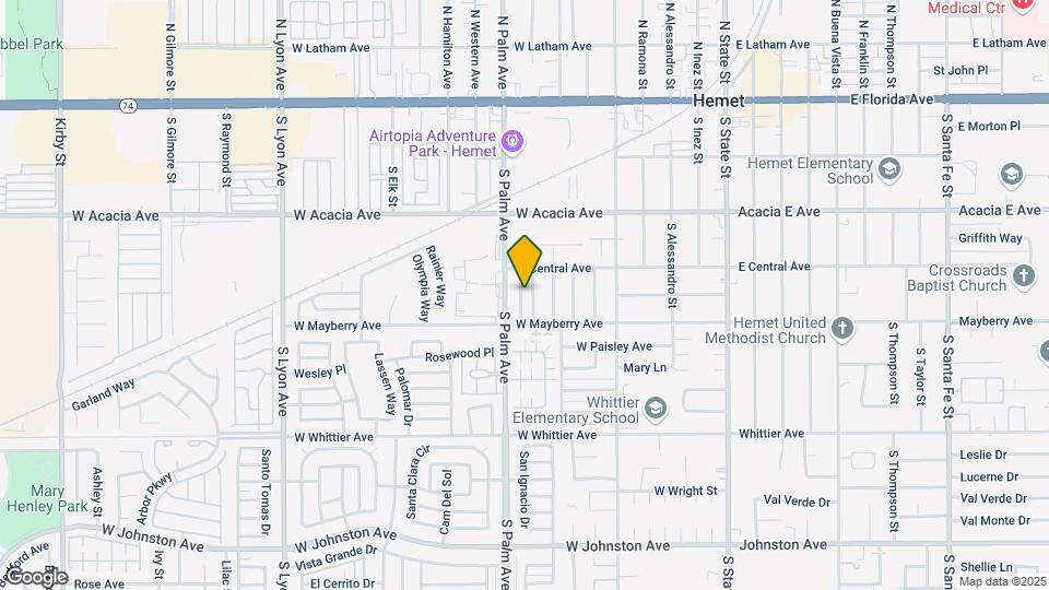 431 S Simpson Ave Mapa y Detalles de la Ubicación