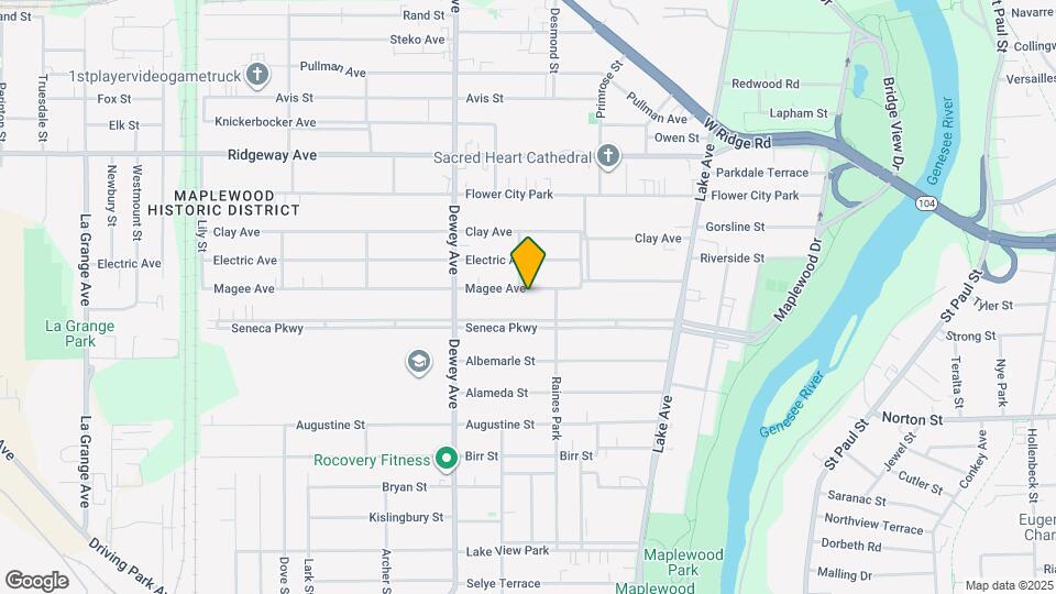 205-207-207 Magee Ave Map and Location Details