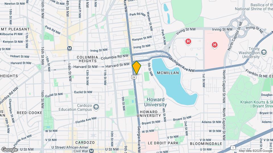 2701-2711 Georgia Ave NW Mapa y Detalles de la Ubicación
