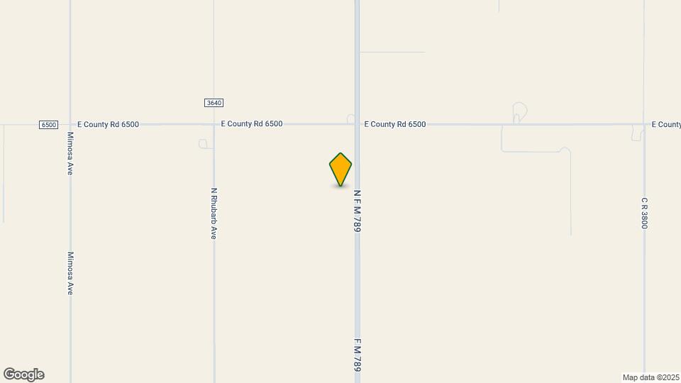 327 North F M 789 Map and Location Details