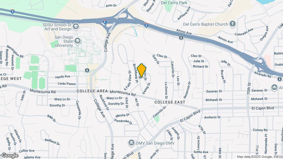 5149 Tipton St Map and Location Details