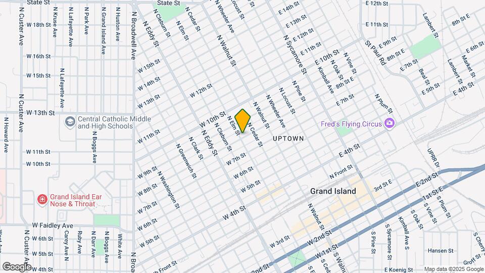 524 W 8th St, Unit 4 Map and Location Details