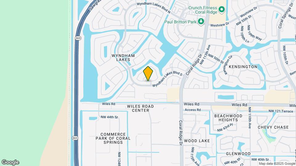 12010 NW 47th Manor Map and Location Details