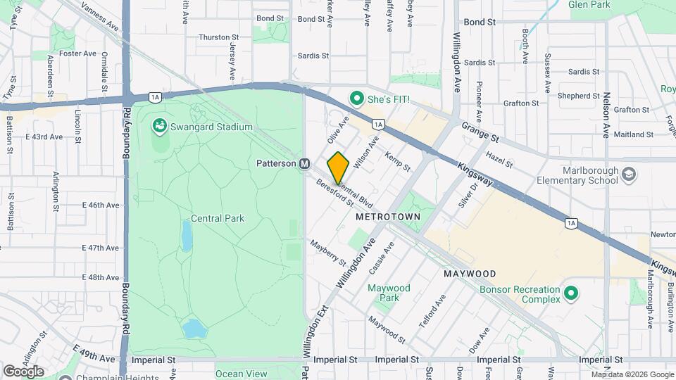 6087 Wilson Av Map and Location Details