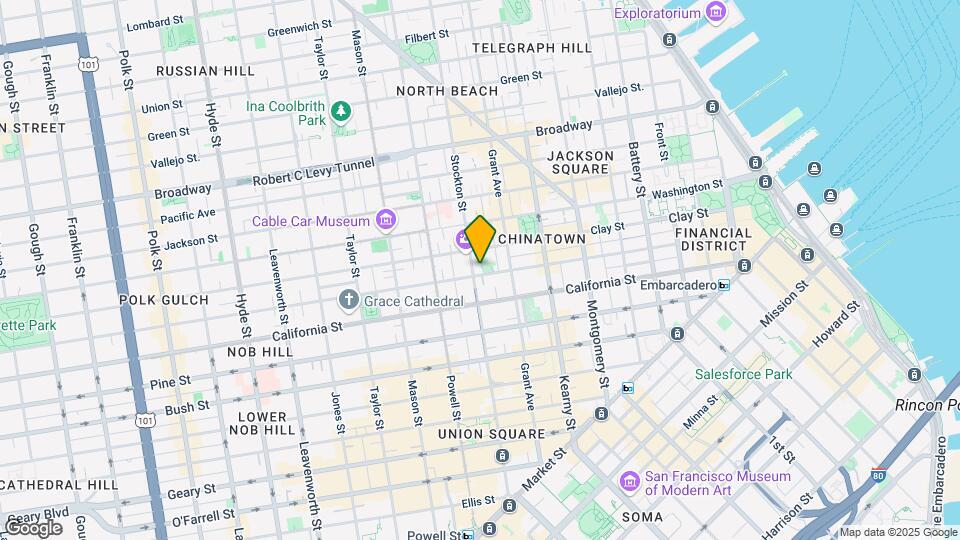 872-876 Sacramento St Mapa y Detalles de la Ubicación