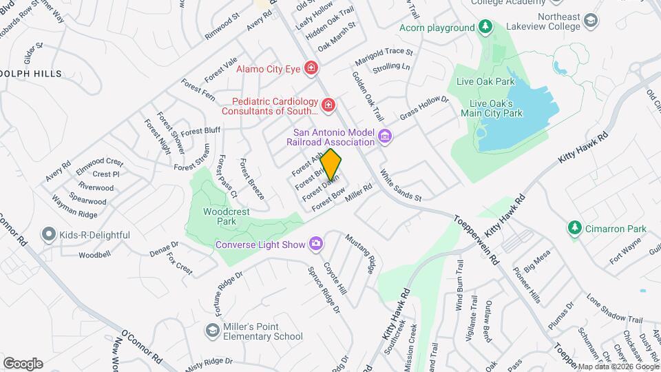 8120 Forest Dawn Map and Location Details