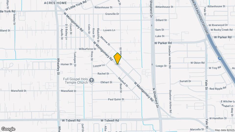 6341 W Montgomery Rd Map and Location Details