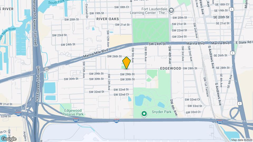 940 SW 28th St Map and Location Details