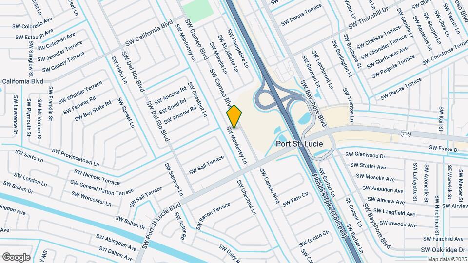 2273 SW Monterrey Ln Map and Location Details