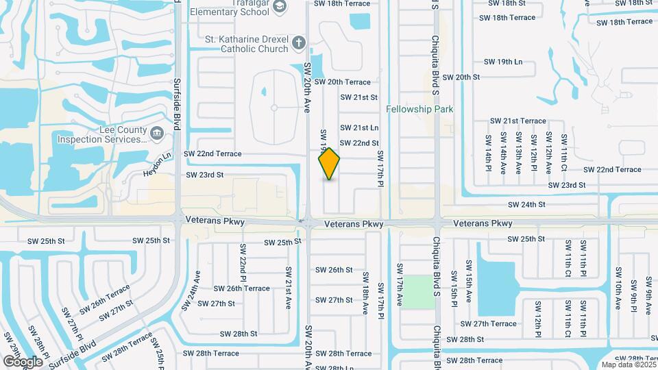 2305 SW 19th Pl Map and Location Details
