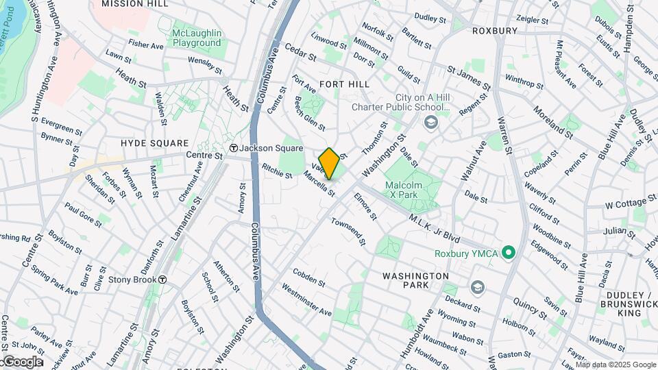 185 Thornton St, Unit 1 Map and Location Details
