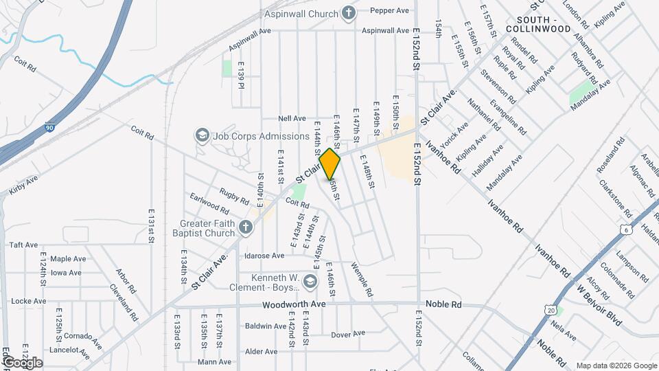 1032 E 145th St Map and Location Details