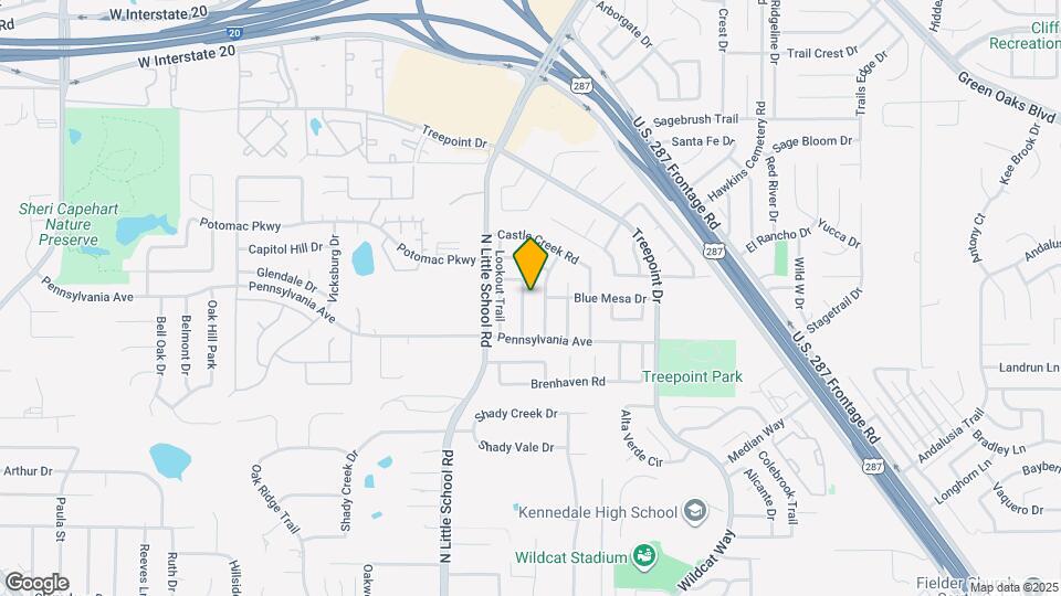 5317 Signal Peak Dr Map and Location Details