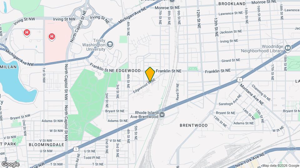 Edgewood Terrace Apartments and Nearby Washington Apartments For Rent