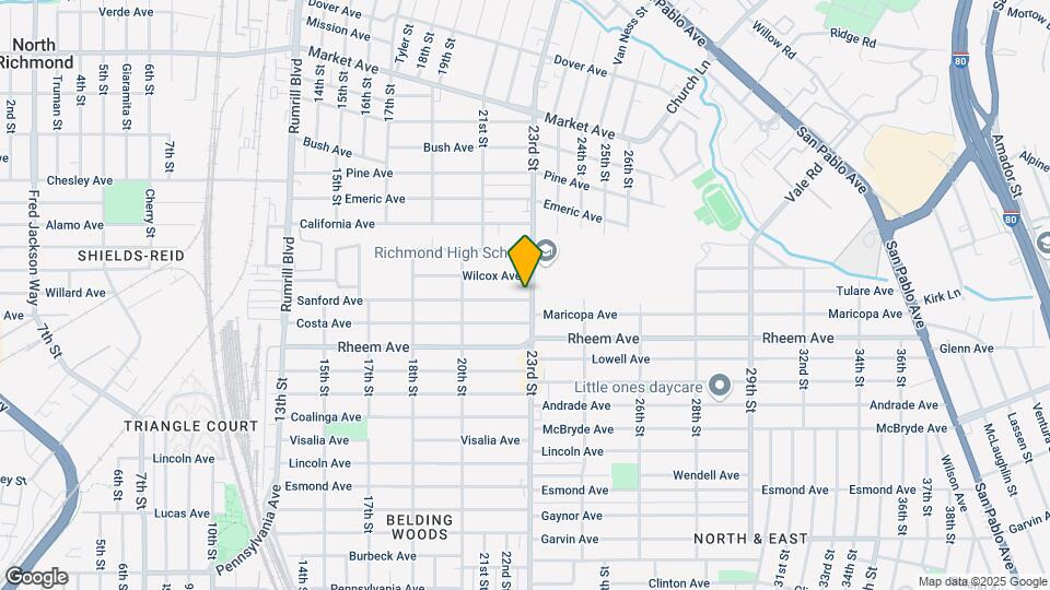 1203-1213 23rd St Map and Location Details