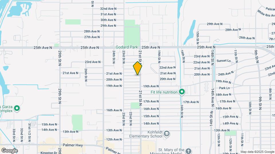 2105 21st Ave N Map and Location Details