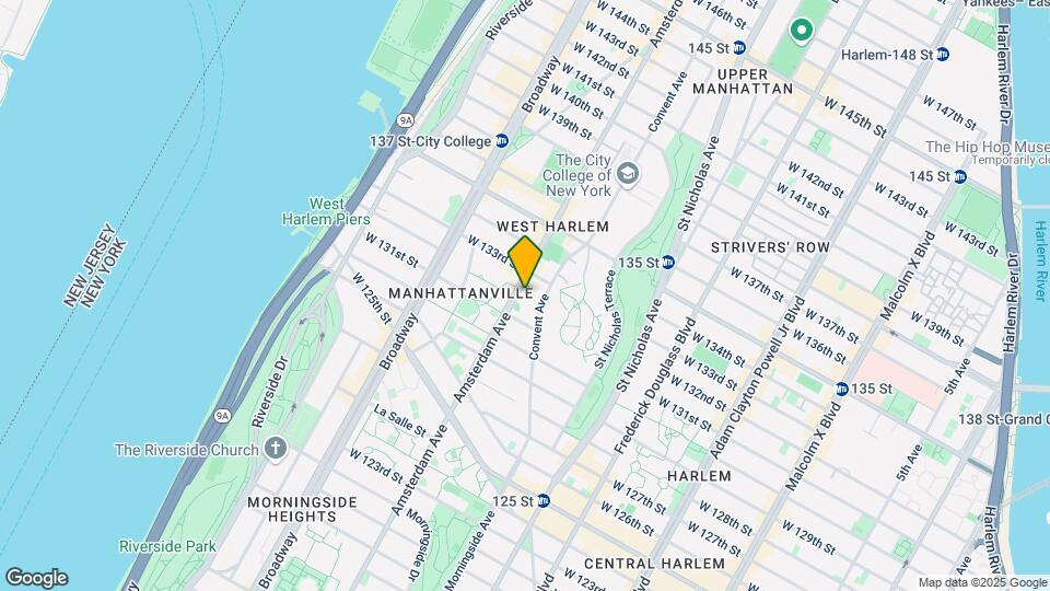 1461 Amsterdam Ave Mapa y Detalles de la Ubicación