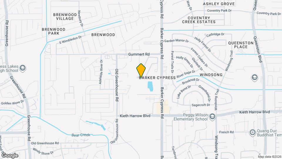 18323 River Sage Dr Map and Location Details