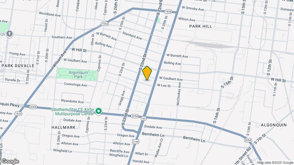 1821 W Lee St Mapa y Detalles de la Ubicación