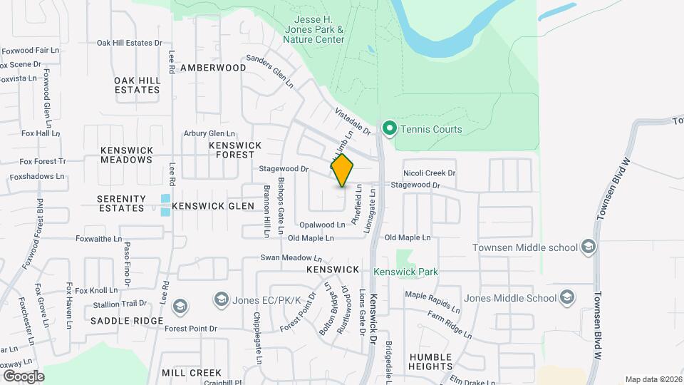 8403 Rustwood Ct Map and Location Details