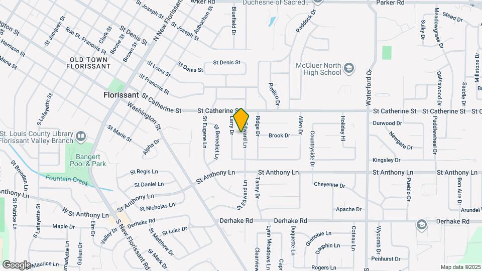 425 St Edward Ln Map and Location Details
