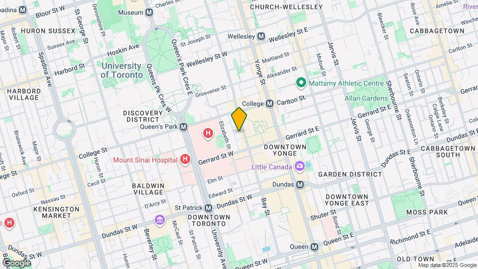 736 Bay St. Map and Location Details