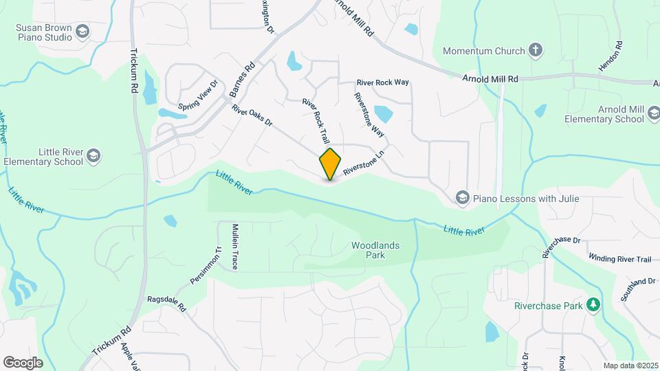 824 Riverstone Ln Map and Location Details