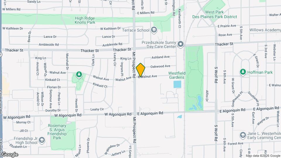 33 E Walnut Ave Map and Location Details