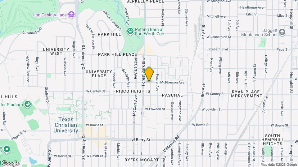 2702 Wayside Ave Map and Location Details