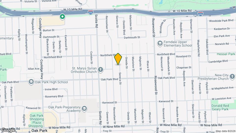 24011 Seneca St Map and Location Details