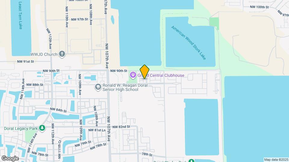 8821 NW 103rd Pl Map and Location Details