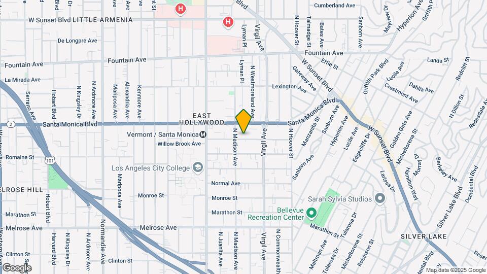 4449-4455 Willowbrook Ave Map and Location Details