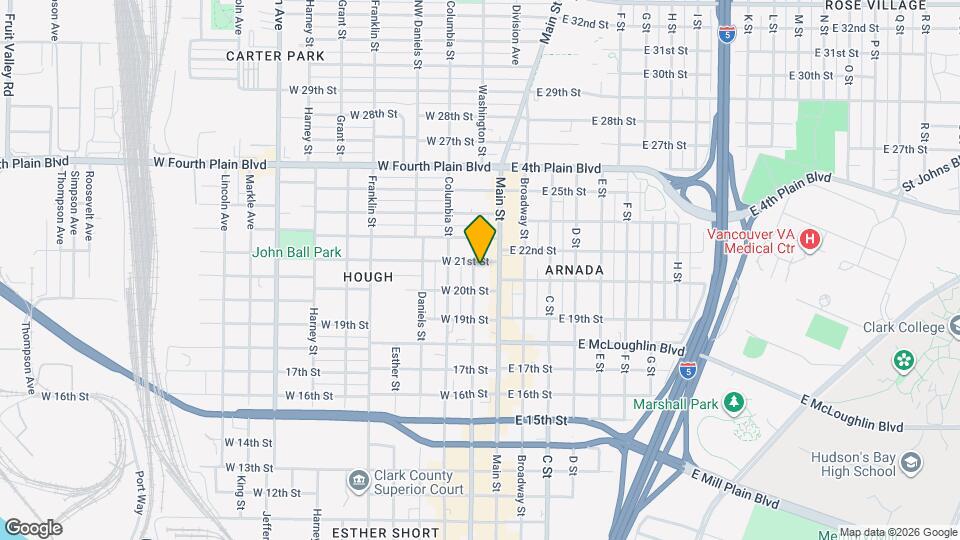 2013 Washington St Mapa y Detalles de la Ubicación