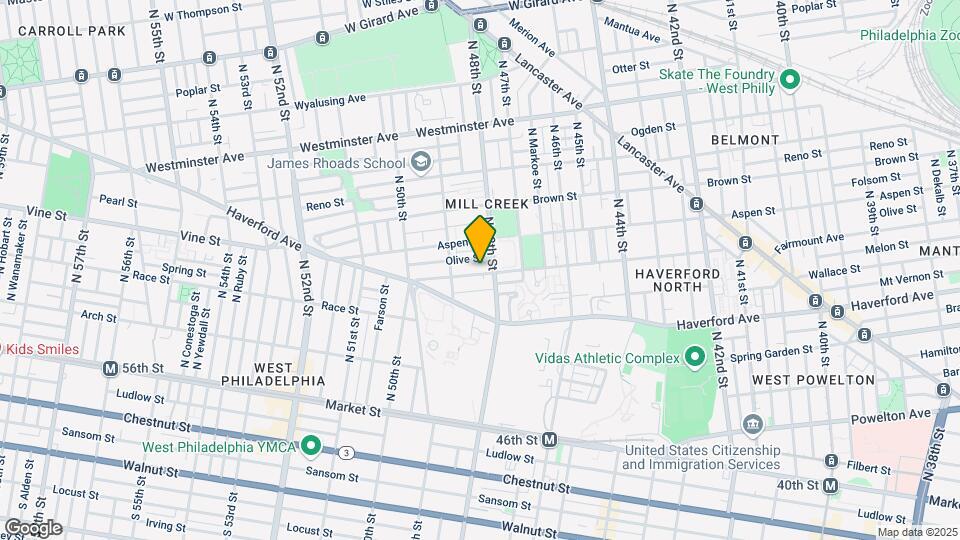 4815 Fairmount Ave, Unit 2 Map and Location Details