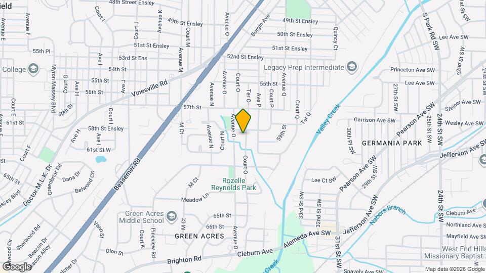 5808 Court O Map and Location Details